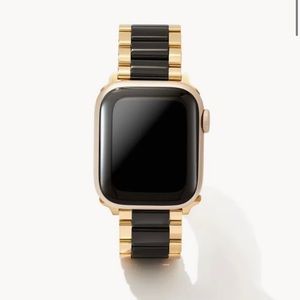 ⭐️NIB⭐️ Kendra Scott | Dira 3 Link Watch Band | Gold Tone + Black